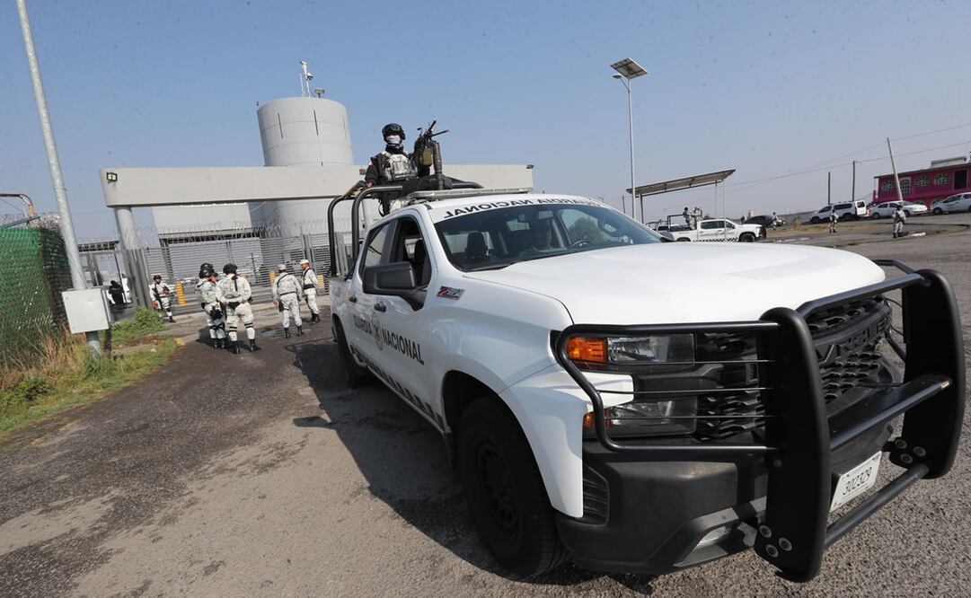 Instalan dispositivo de seguridad en El Altiplano por posible salida de "El Güero Palma". Foto: Jorge Alvarado / EL UNIVERSAL