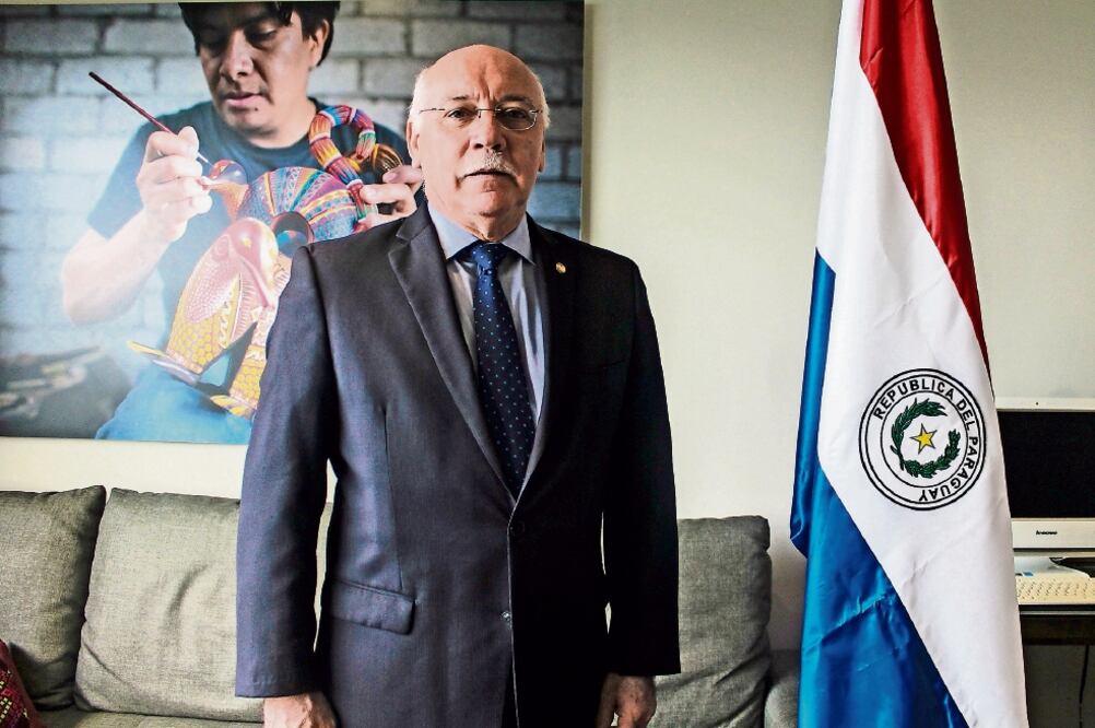 El canciller de Paraguay, Eladio Liozaga, dijo que su país pretende prevenir la llegada y asentamiento de organizaciones criminales mexicanas (GERMÁN GARCÍA. EL UNIVERSAL)