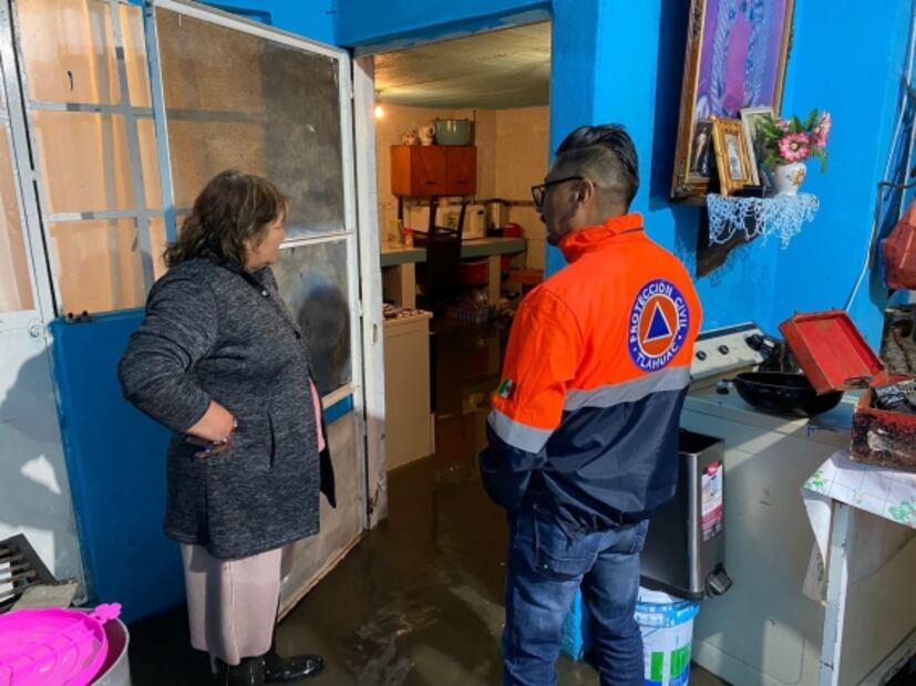 Tras lluvias, alcaldía Tláhuac reporta afectaciones en varias colonias