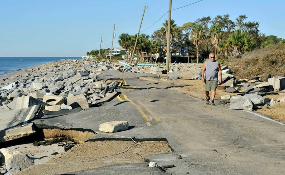 A tres días de que el huracán tocó tierra, justo al norte de Mexico Beach, Florida, miles de personas han sido reportadas como desaparecidas ante las autoridades locales. (Foto: Reuters)