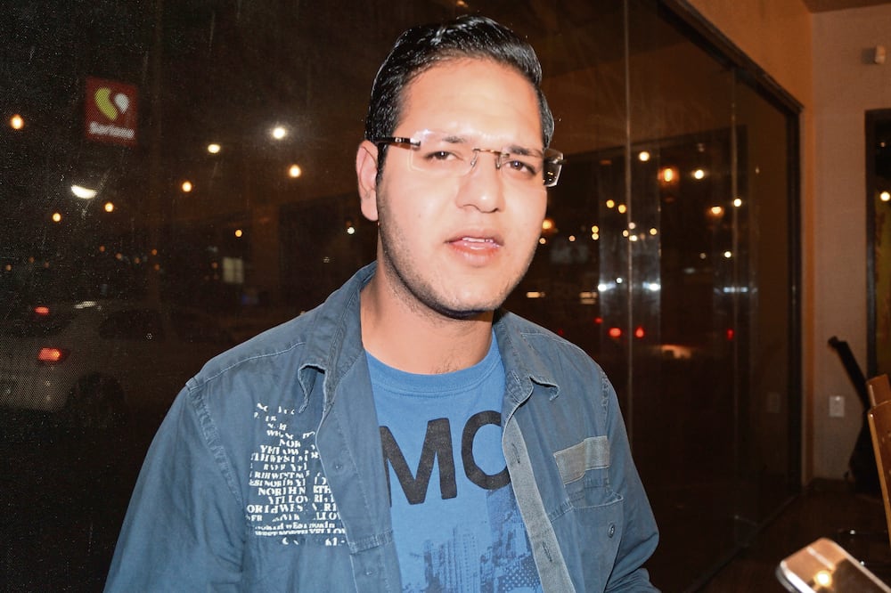 Manuel Díaz Rodríguez tiene 21 años y estudia Derecho en la Universidad Autónoma de Aguascalientes (XÓCHITL ÁLVAREZ. EL UNIVERSAL)