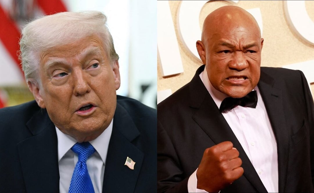 Donald Trump expresa sus condolencias tras el fallecimiento de George Foreman. Foto: especial