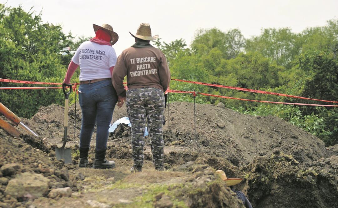 Los brigadistas trabajaron en una mina de arena en Mixtlalcingo, municipio de Yecapixtla. Fotos: Jeannette Flores/ OBTURADORMX