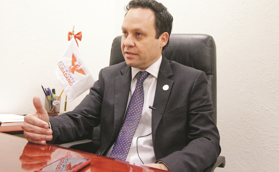 Clemente Castañeda, coordinador parlamentario de Movimiento Ciudadano en la Cámara de Diputados (Foto: Archivo/El Universal)