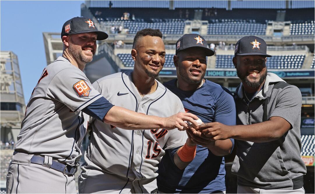 Astros tiran juego sin hit contra los Yankees - FOTO: AFP