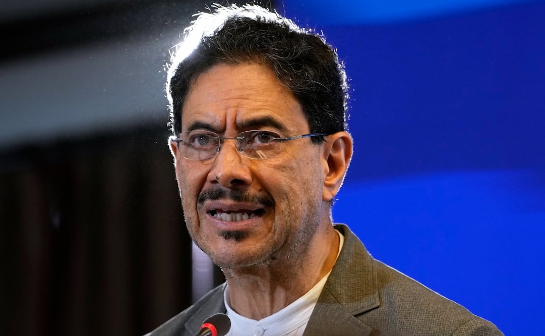 El candidato presidencial colombiano Iván Cepeda. Foto: AP