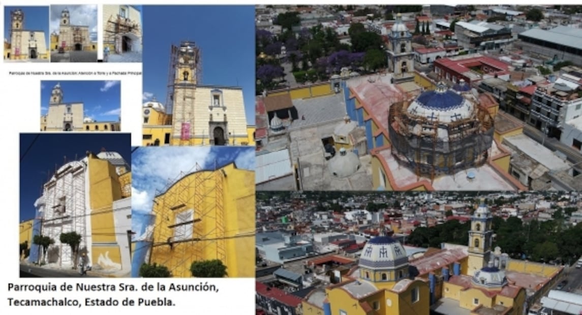 Han sido restaurados 1,101 inmuebles de los 2,340 dañados por los sismos de 2017