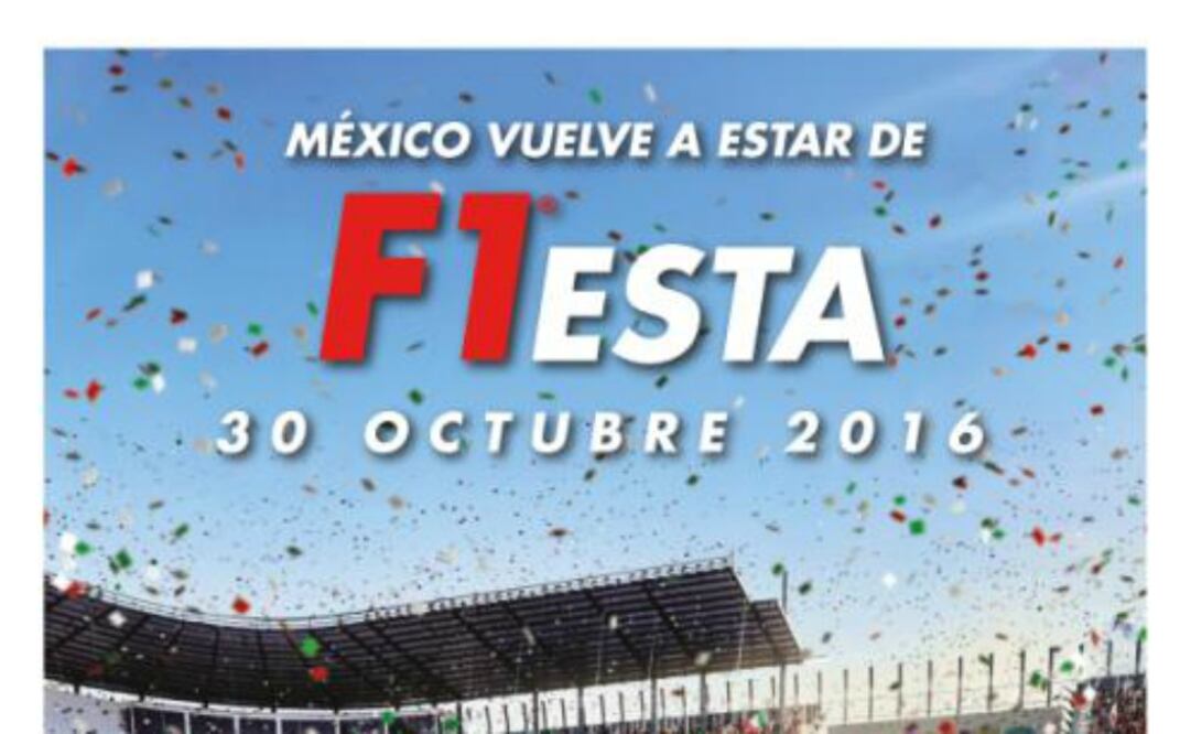 Confirmada la fecha de venta de boletos para el gran premio de México