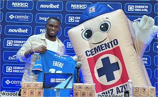 Christian Ebere ilusiona a Cruz Azul; promete velocidad, fuerza y el título para la Máquina