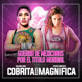 Cobrita y Luna y Magnífica González, vivirán una guerra en el ring en pelea de revancha