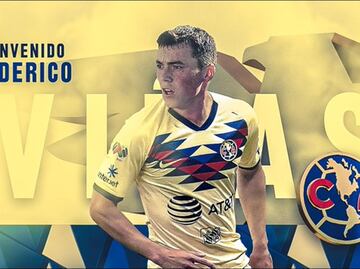 América confirma la llegada de Federico Viñas