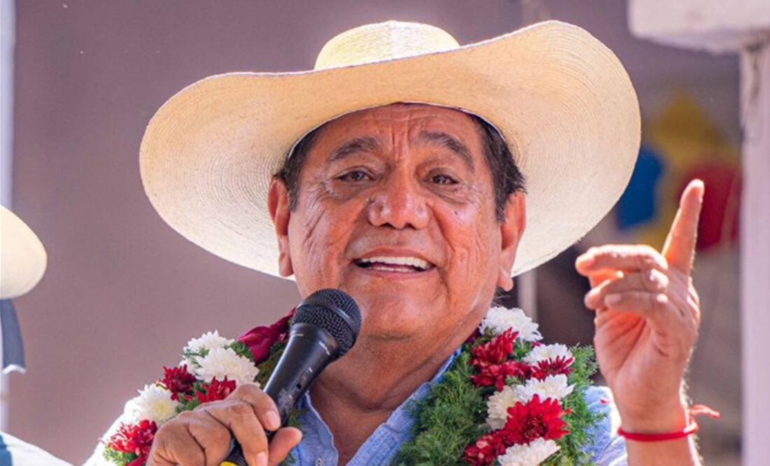 Félix Salgado Macedonio en un recorrido por la Costa Grande de Guerrero. Foto: Facebook / Félix Salgado Macedonio