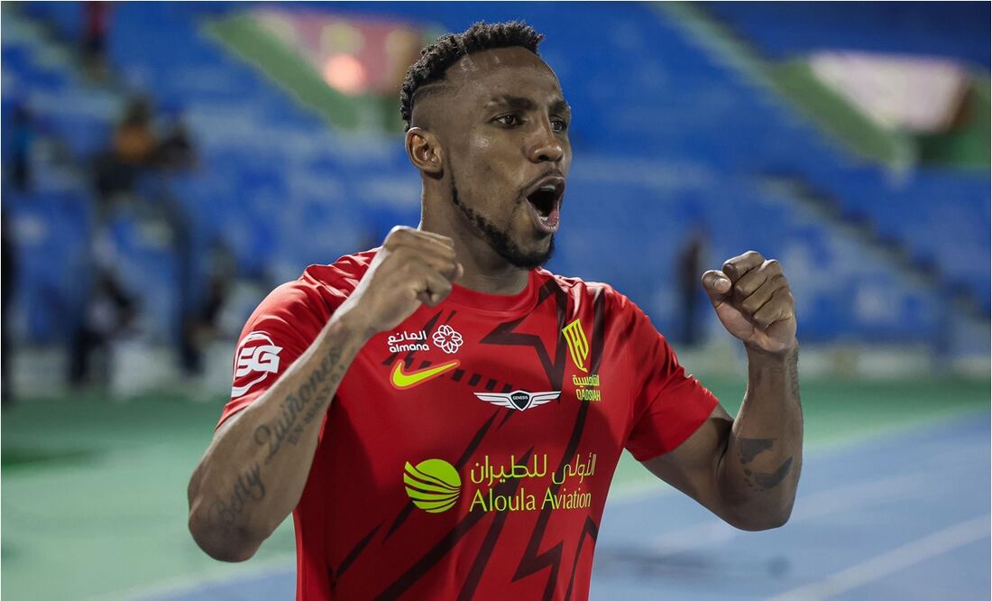 Julián Quiñones. FOTO: @Alqadsiah