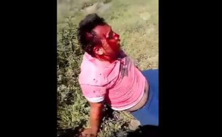 Pasajeros intentan linchar a presunto delincuente en Ecatepec