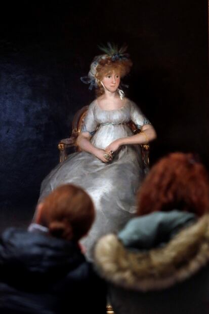 Concluye la restauración del cuadro que muestra la faceta sensible de Francisco de Goya 