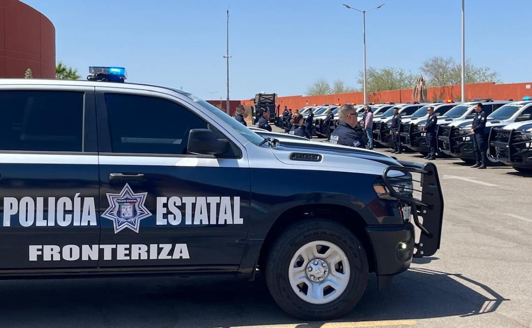 La embajada de Estados Unidos en México informó que se entregaron camionetas y vehículos todo terreno en Sonora para la seguridad fronteriza. Foto: Especial