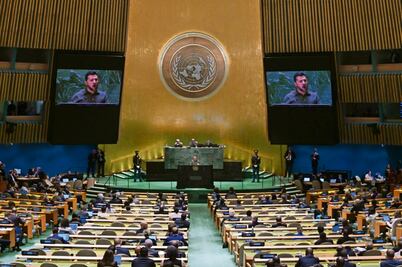 Ucrania centra debates en Asamblea General de la ONU