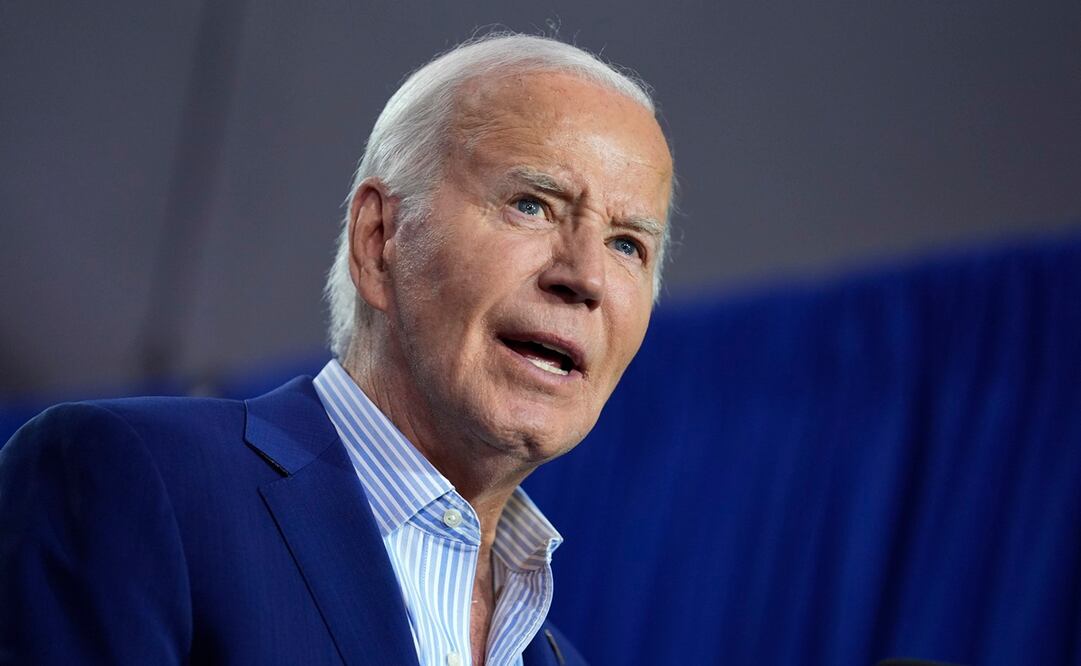 Joe Biden presidente de Estados Unidos. Foto: AP