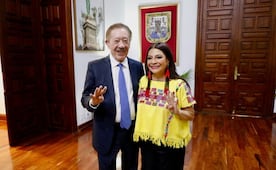 “Ha sido uno de los pilares de la transformación”, dice Brugada sobre Héctor Díaz-Polanco; agradece su labor