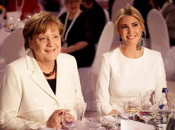 Merkel e Ivanka Trump se alían por la inclusión de mujeres