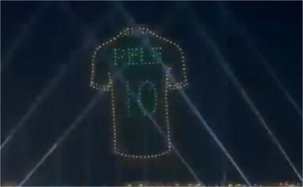 VIDEO: El increíble homenaje que rinde FIFA a Pelé en las calles de Qatar