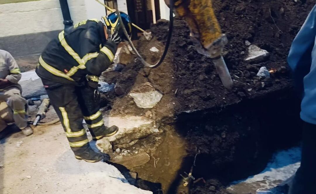 Controlan fuga de gas en alcaldía Tlalpan (01/07/2025). Foto: Especial