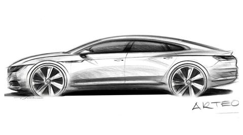 Volkswagen da el primer vistazo del nuevo Arteon