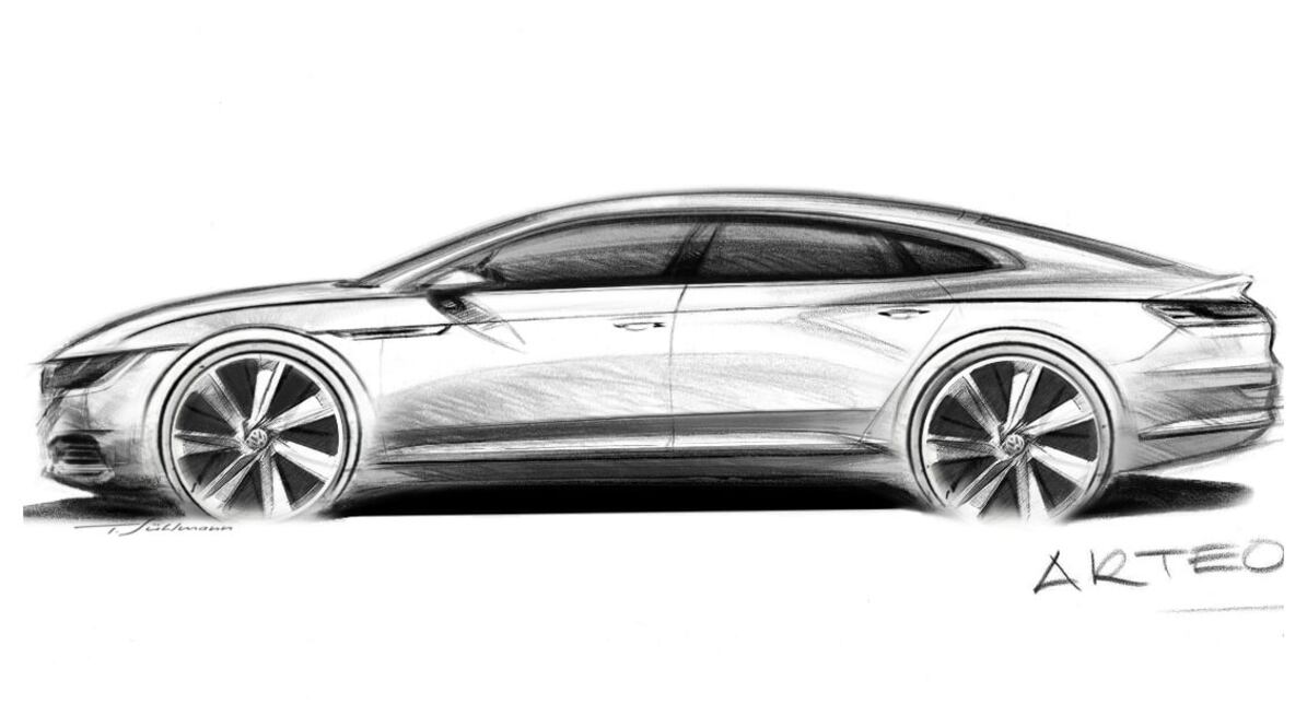 Volkswagen da el primer vistazo del nuevo Arteon