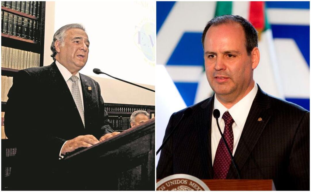 Miguel Torruco y Gustavo de Hoyos