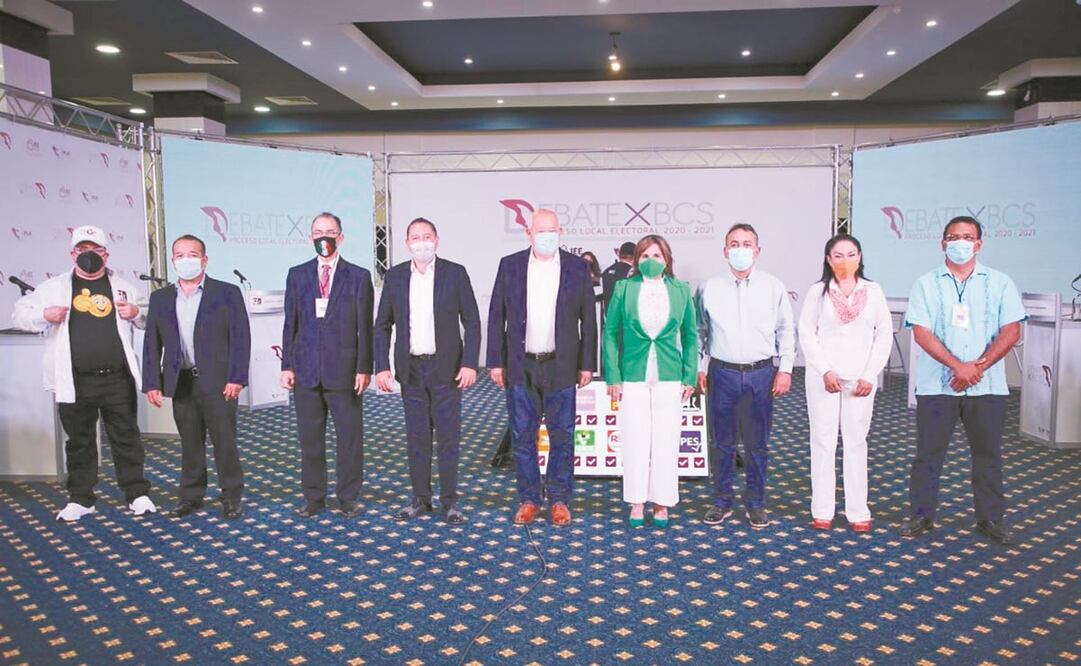 La noche del jueves se realizó el debate de dos horas y media entre los 10 candidatos a la gubernatura. Foto: ESPECIAL