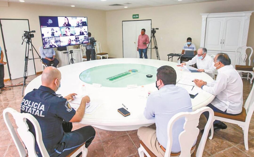 Ayer se realizó el foro virtual sobre seguridad y justicia en Guerrero y Michoacán. Foto: Especial