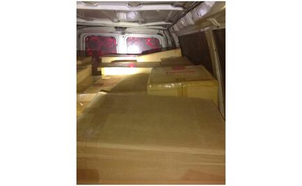 Asegura PF cargamento de cigarros en frontera México-Belice