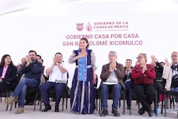 Clara Brugada promete repavimentar carreteras de Milpa Alta; obras arrancan en octubre