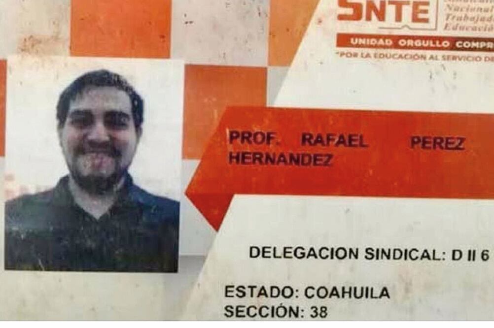 Causa. Rafael Pérez Hernández, de 24 años, pertenece al sindicato de docentes en Saltillo; presuntamente murió por estrangulamiento (ESPECIAL)