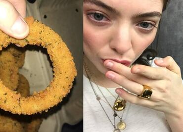 ¿Lorde tiene una cuenta de aros de cebolla?