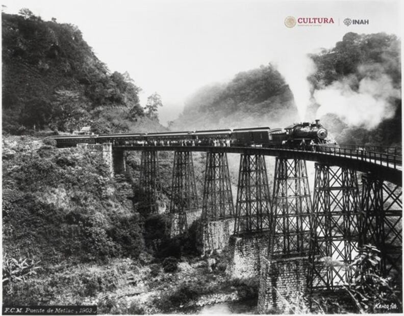 Puente de Metlac, una de las obras civiles más importantes del siglo XIX. Foto: INAH