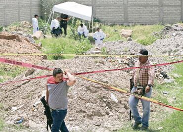Intervino PGR en 186 fosas clandestinas