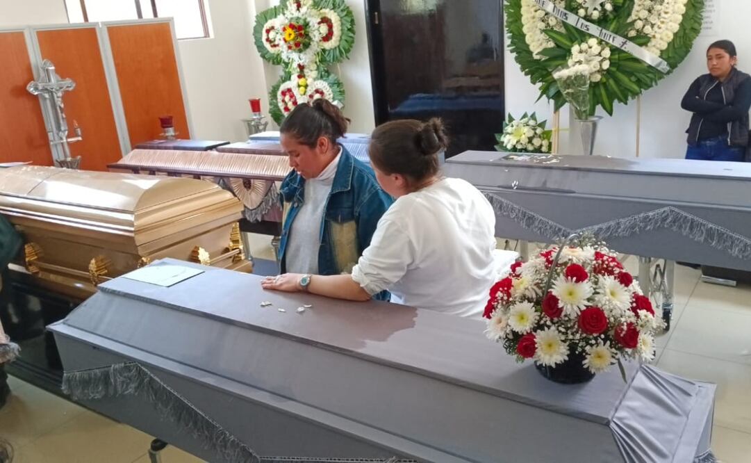 La delegada de El Seminario facilitó un espacio donde velar a la familia, además, de ayudar con algunos trámites. Foto: Especial