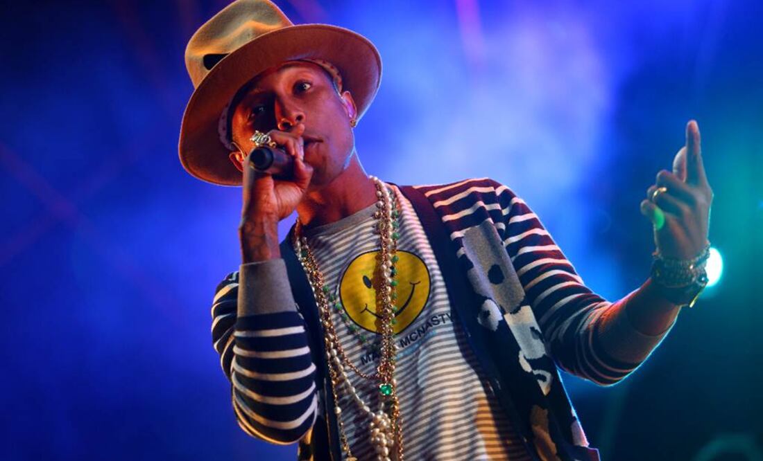 Pharell es ganador de 11 premios Grammy, la mayoría de estos por "Happy". FOTO: Archivo / EL UNIVERSAL