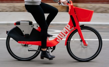 Uber lanza Jump su servicio de bicicletas eléctricas