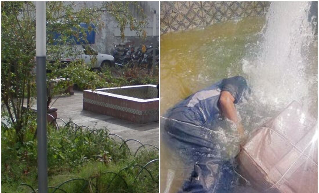 Junto al cuerpo se encontraba una caja de cartón. (Fotografía: Especial)