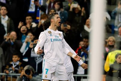 Póker de Cristiano Ronaldo en victoria del Real Madrid