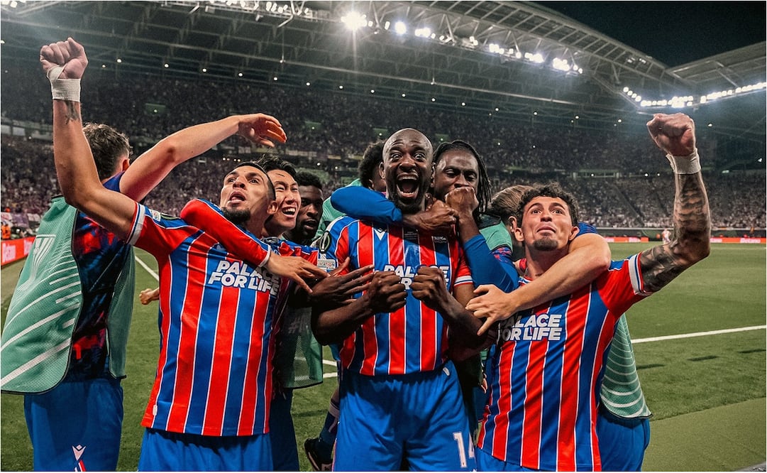 FOTO: Mateta le da al Crystal Palace su primer título europeo tras vencer 1-0 al Rayo - @CPFC
