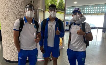 Selección de Guatemala llegó a la Ciudad de México