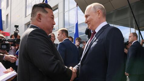 "Juntos lucharemos contra el imperialismo": Kim Jong Un y Putin se reúnen en Rusia