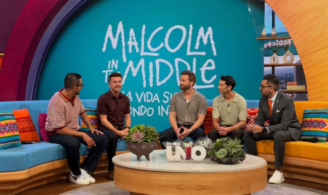 Frankie Muniz, Christopher Masterson y Justin Berfield, elenco de "Malcom, el de en medio".
Foto: Instagram, via @vengalaalegria