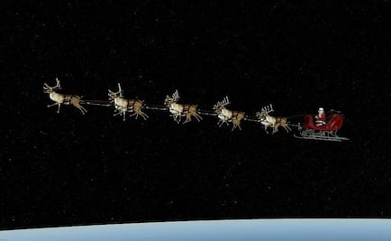 NORAD y Google siguen en vivo el viaje de Santa