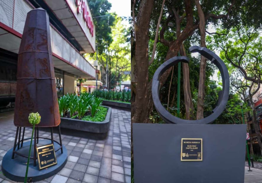 El pasaje Amberes está integrado por 11 escultura; el pasaje ubicado en avenida Chapultepec tiene 7; y el pasaje ubicado en Génova, está conformado por 12 obras. Foto: Especial