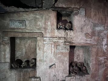 Las Catacumbas Malditas, un recorrido de terror en Guadalajara