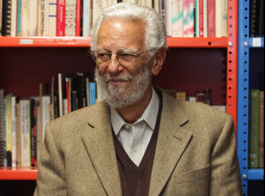 Enrique Dussel se dio a conocer como el fundador de la Filosofía de la Liberación.
Foto: EL UNIVERSAL, archivo